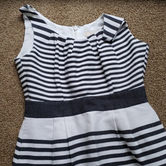 Banana Republic Italian Fabric Stripe Dress - Picture 2 of 4